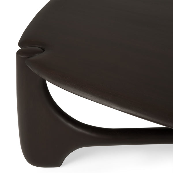 PI Pebble Coffee Table | Mahogany - Dark Brown (134cm)