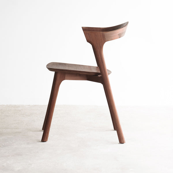 Ethnicraft Bok Dining Chair Solid Teak Walnut Stain from Originals Furniture Singapore
