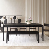 Bok Dining Table | Oak - Black - Originals Furniture