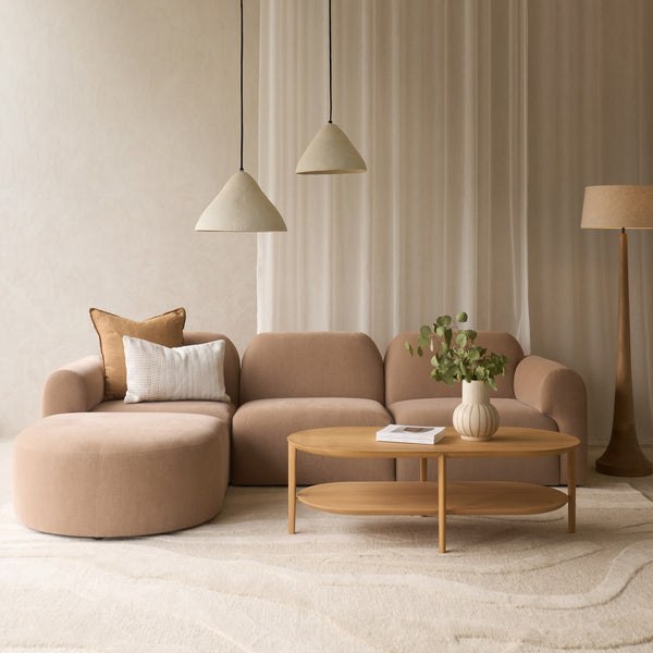 Bulky Modular Sofa | Sepia (270cm)