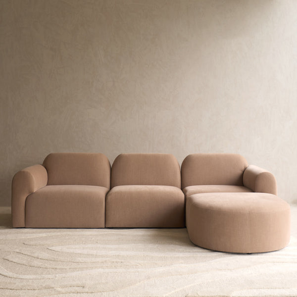 Bulky Modular Sofa | Sepia (270cm)