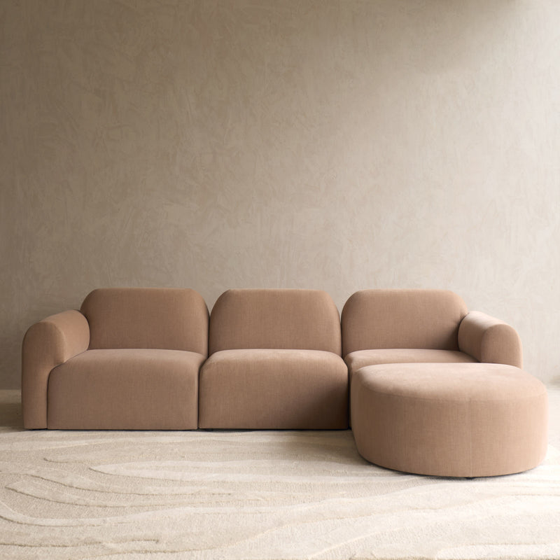 Bulky Modular Sofa | Sepia (270cm)
