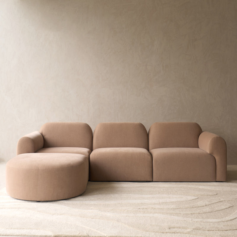 Bulky Modular Sofa | Sepia (270cm)