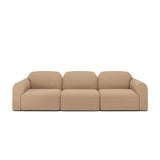 Bulky Modular Sofa | 3 Seater - Sepia (270cm)