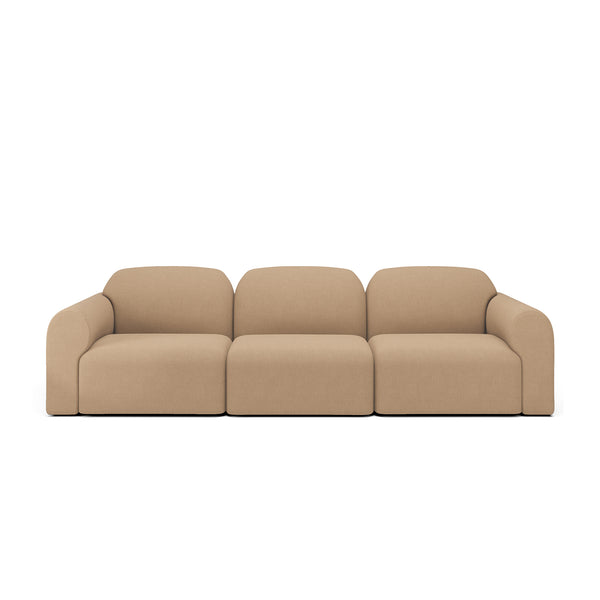 Bulky Modular Sofa | 3 Seater - Sepia (270cm)