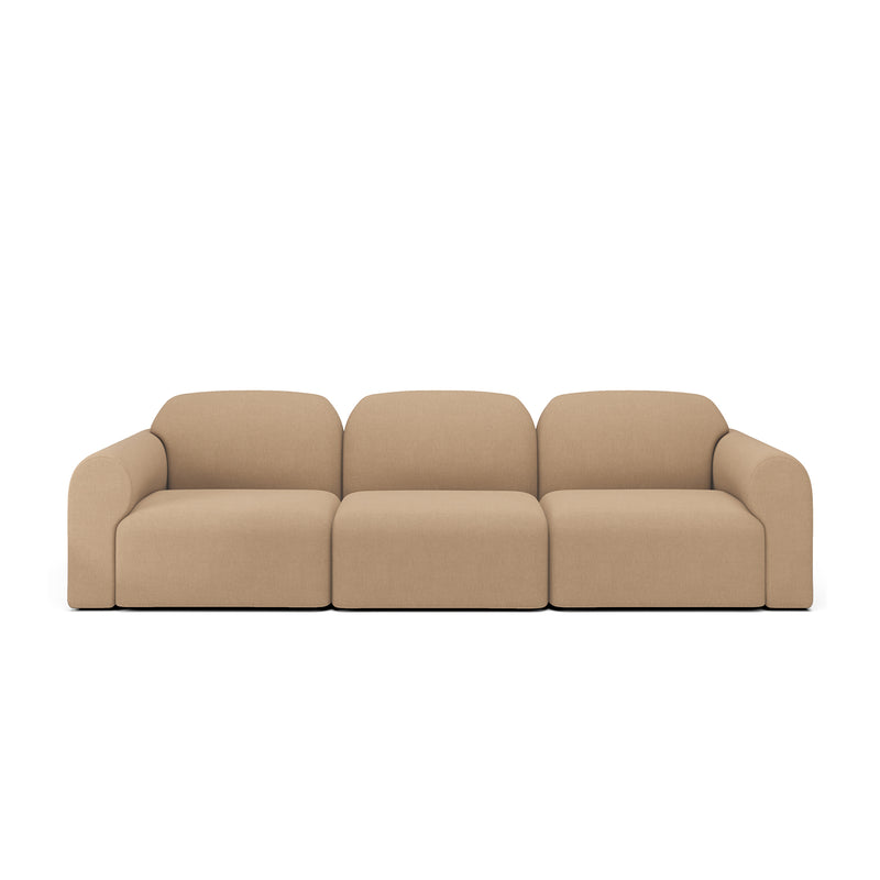 Bulky Modular Sofa | 3 Seater - Sepia (270cm)