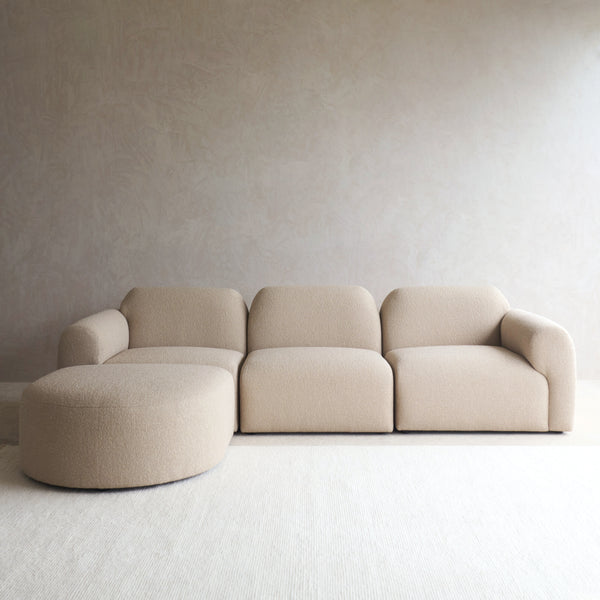 Bulky Modular Sofa | Almond (270cm)