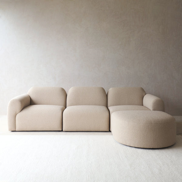 Bulky Modular Sofa | Almond (270cm)