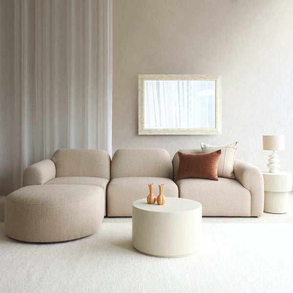 Bulky Modular Sofa | Almond (270cm)