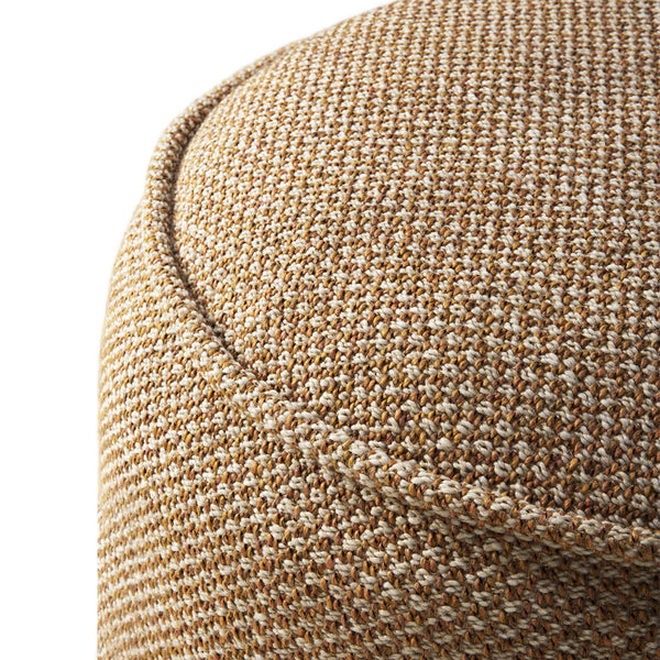Donut Outdoor Pouf | Marsala Check (50cm)