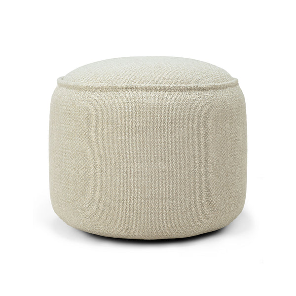 Donut Outdoor Pouf | Natural Check (50cm)
