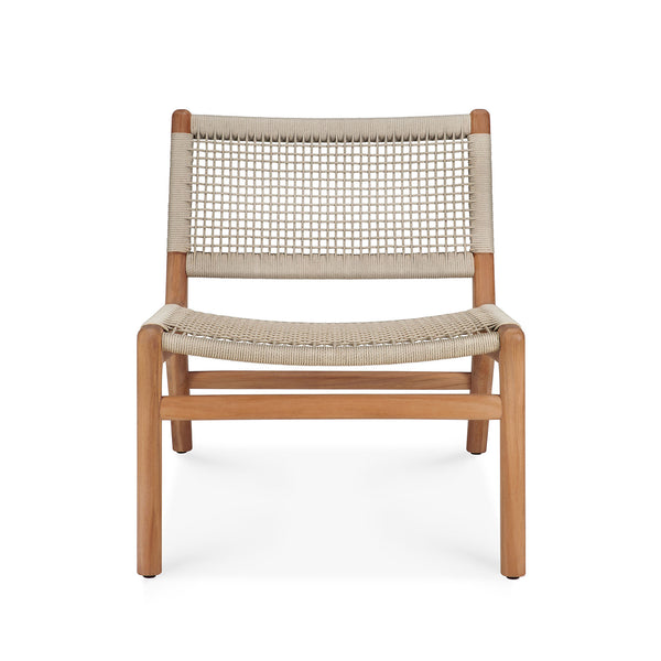 Jack Woven Outdoor Lounge Chair | Beige (63cm)