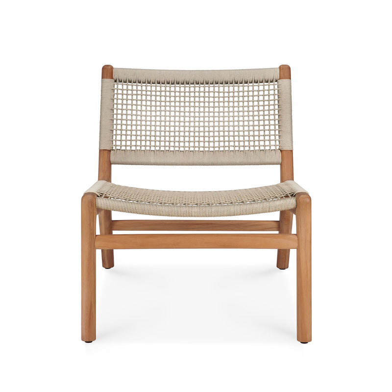 Jack Woven Outdoor Lounge Chair | Beige (63cm)