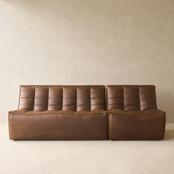 N701 Modular Sofa Set | 3 Seater - Chestnut (220cm)