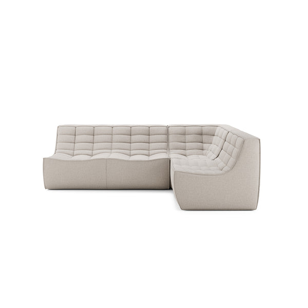 N701 Modular Sofa Set | Beige (231cm)