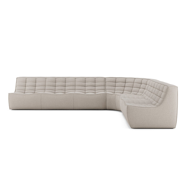 N701 Modular Sofa Set | Beige (330cm)