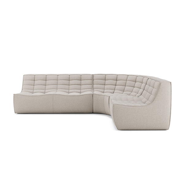 N701 Modular Sofa Set | Beige (260cm)