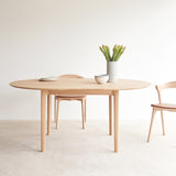 Bok Extendable Round Dining Table | Oak