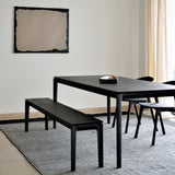 Bok Bench | Black Oak