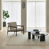 Ethnicraft boomerang mahogany coffee tables - Originals Furniture Singapore 