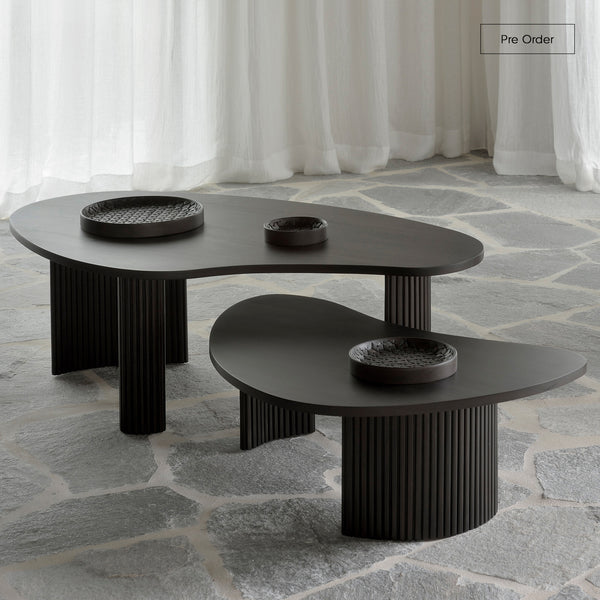 Boomerang Coffee Table | Mahogany - Dark Brown