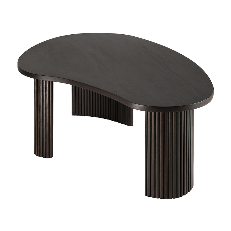 Ethnicraft boomerang mahogany coffee table in large - Originals Furniture Singapore 