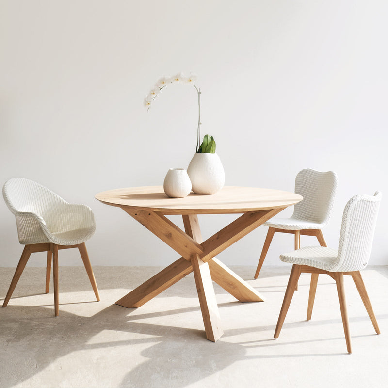 Ethnicraft circle oak dining table | Originals Furniture Singapore