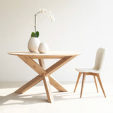 Ethnicraft circle oak dining table | Originals Furniture Singapore