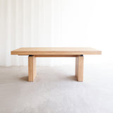 Ethnicraft double oak extendable dining table - Originals Furniture Singapore