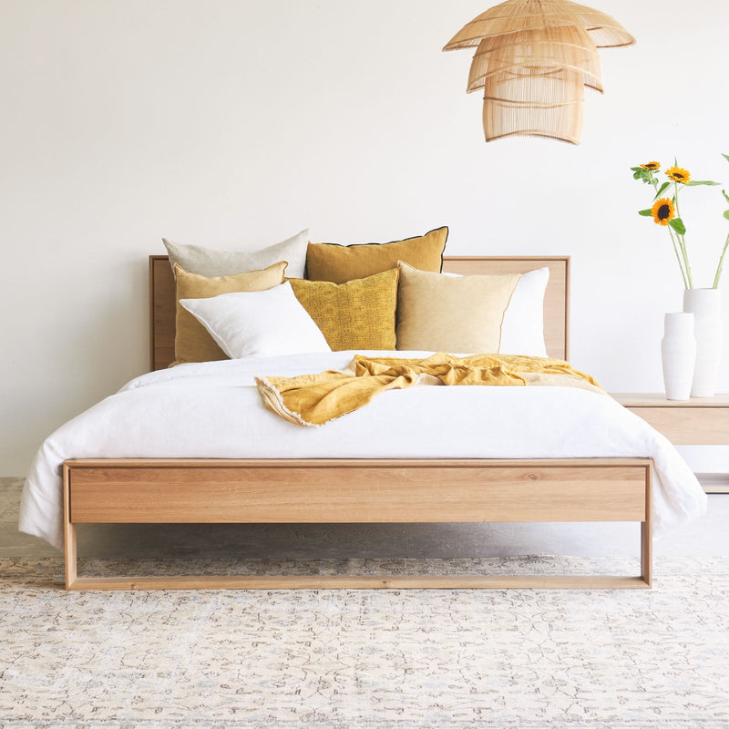 Ethnicraft Oak Bed Frame | Nordic Bed - Australian Size – Originals  Furniture