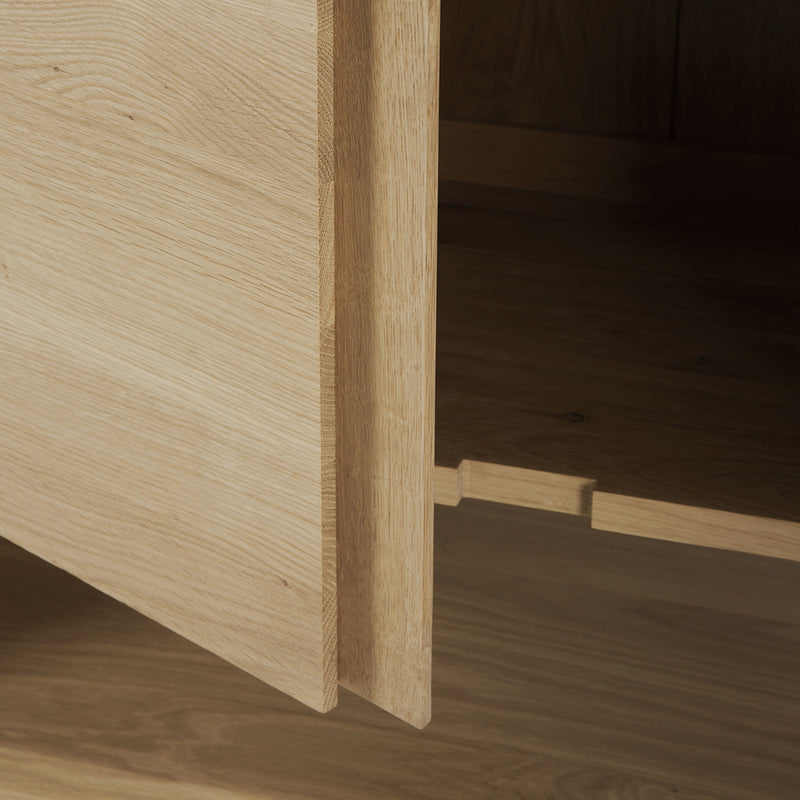 Ethnicraft Nordic Oak Sideboard (210cm). Available online at Originals Furniture Singapore.