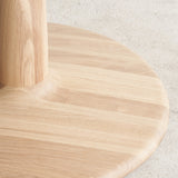 Ethnicraft Oak Round Torsion Dining Table Abstract from Originals Furniture Singapore
