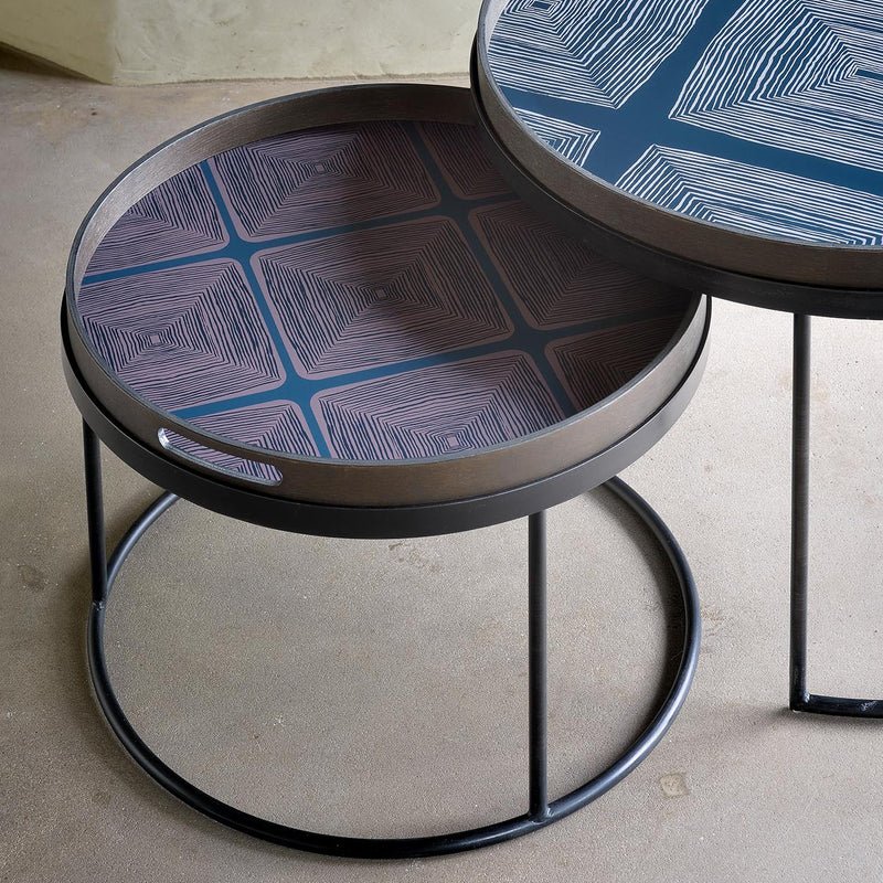 Tray Coffee Round Table Set Small Large 62cm Originals Furniture