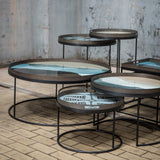 Tray Coffee Round Table Set | Large/Extra Large (93cm)