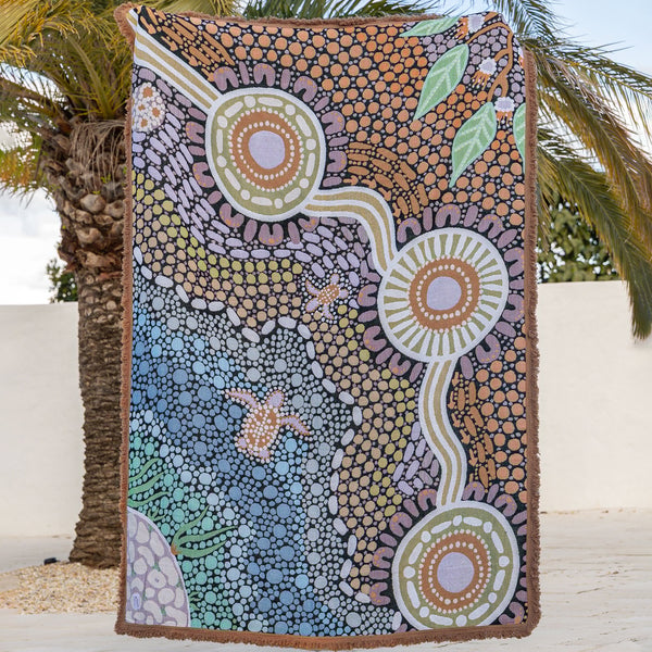 Cotton Throw | Buggeiri (220cm)