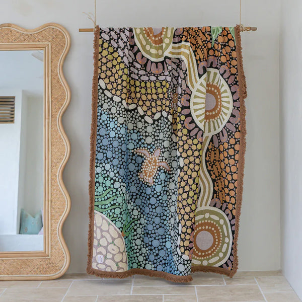 Cotton Throw | Buggeiri (220cm)