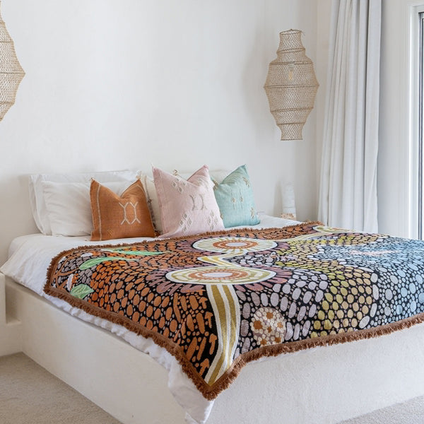 Cotton Throw | Buggeiri (220cm)