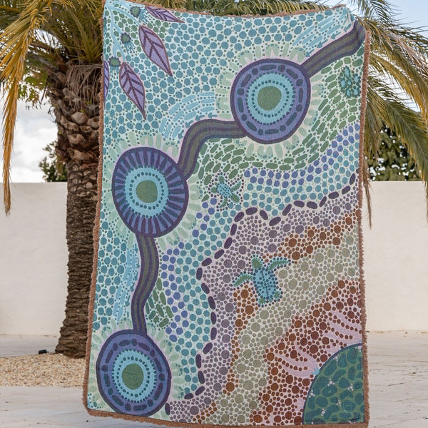 Cotton Throw | Buggeiri (220cm)