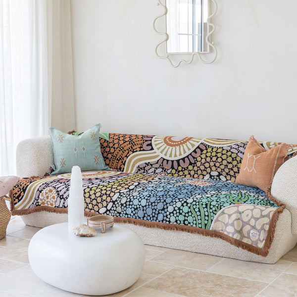 Cotton Throw | Buggeiri (220cm)