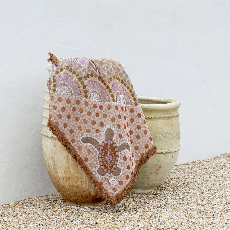 Cotton Throw | The Drift of Our Elders (220cm)
