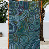 Cotton Throw | The Sun and the Seven Sisters (220cm)