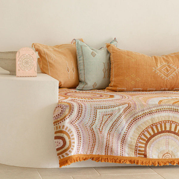 Cotton Throw | The Sun and the Seven Sisters (220cm)