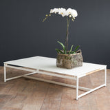 Outdoor Coffee Table | Breeze LX - White