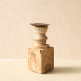 Wooden Candle Stand C