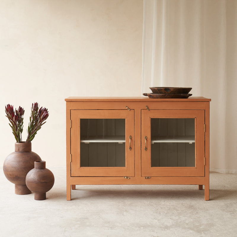 Vintage Small Cabinet | Apricot