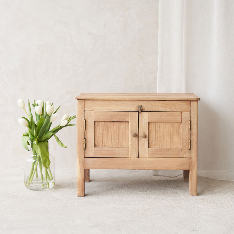 Vintage Small Cabinet | Natural