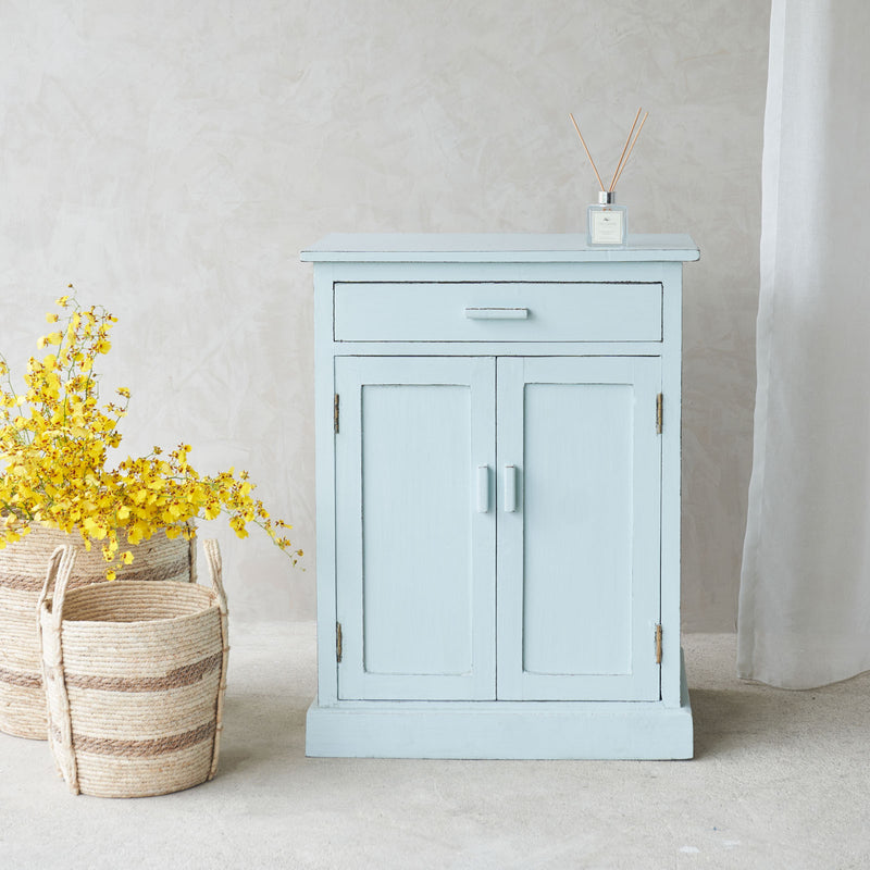 Vintage Small Cabinet | Sky Blue