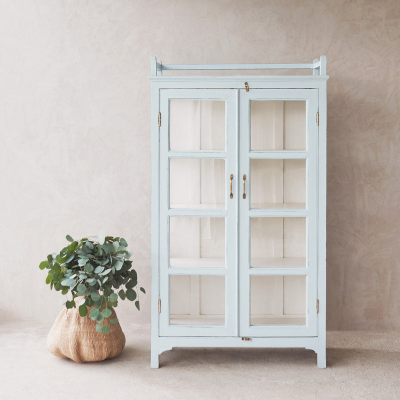 Vintage Large Cabinet | Sky Blue