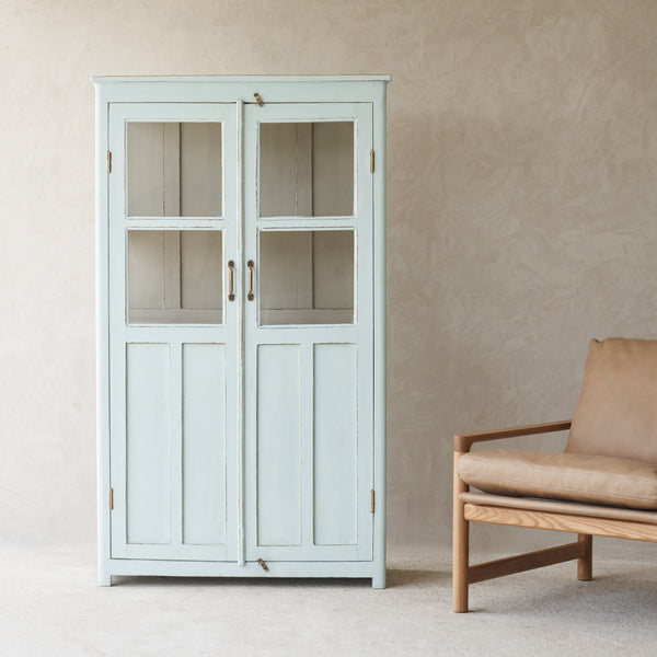 Vintage Large Cabinet | Sky Blue