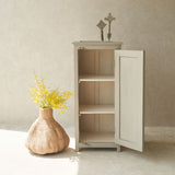 Vintage Small Cabinet | Pewter